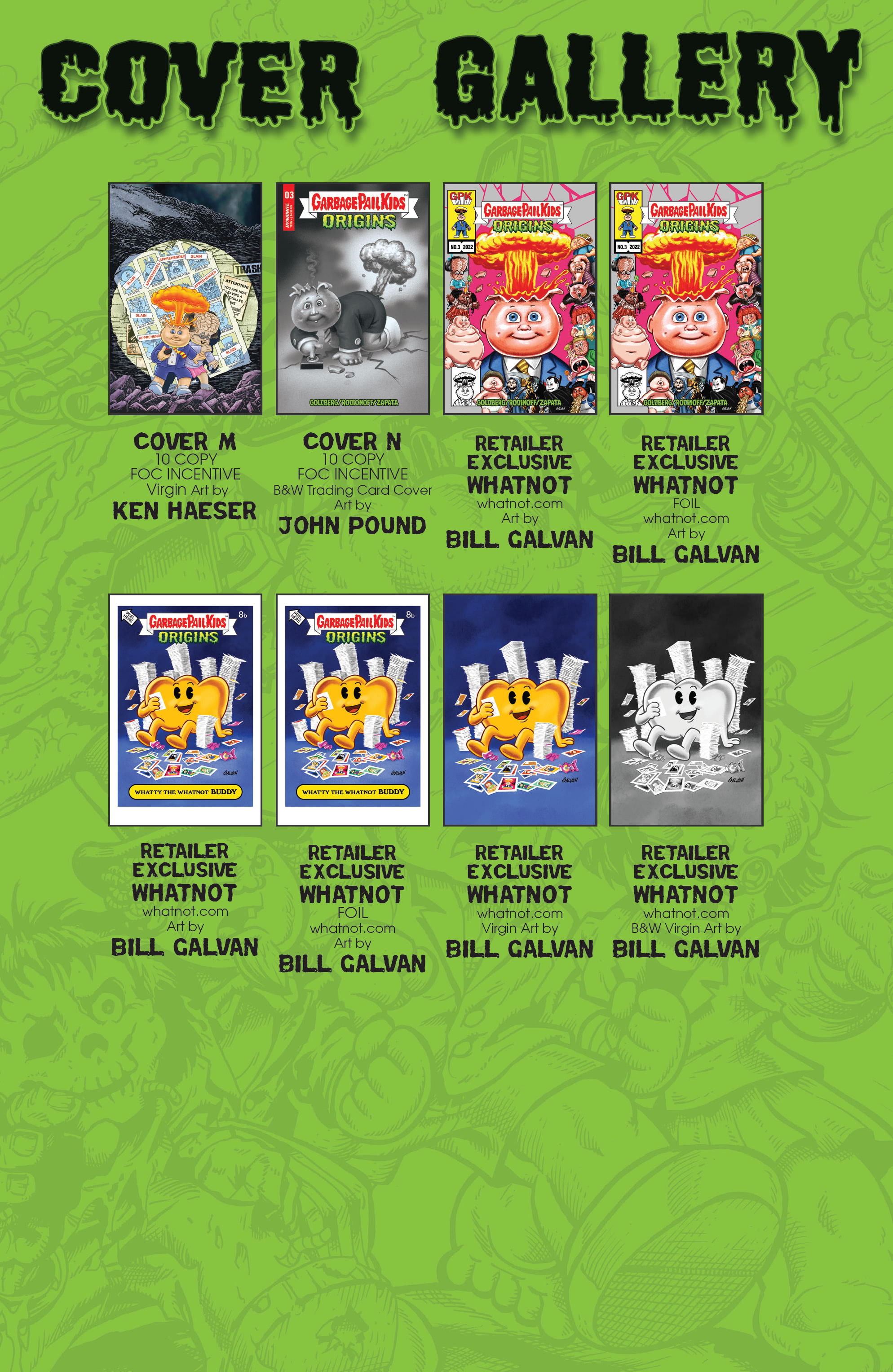 Read online Garbage Pail Kids: Origins comic -  Issue #3 - 29