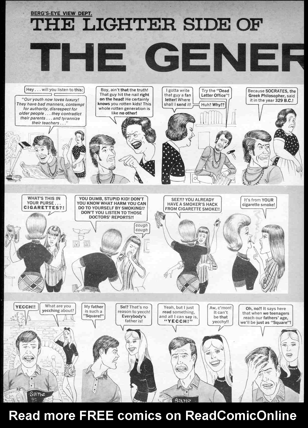 Read online MAD comic -  Issue #127 - 34