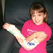 Everyone Signed Allie Gonzolas' Cast