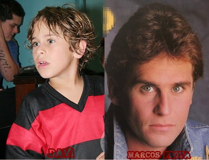 Para Recordar Novelas e Famosos: Marcos Frota e Davi