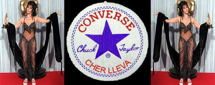 Cher lleva Converse