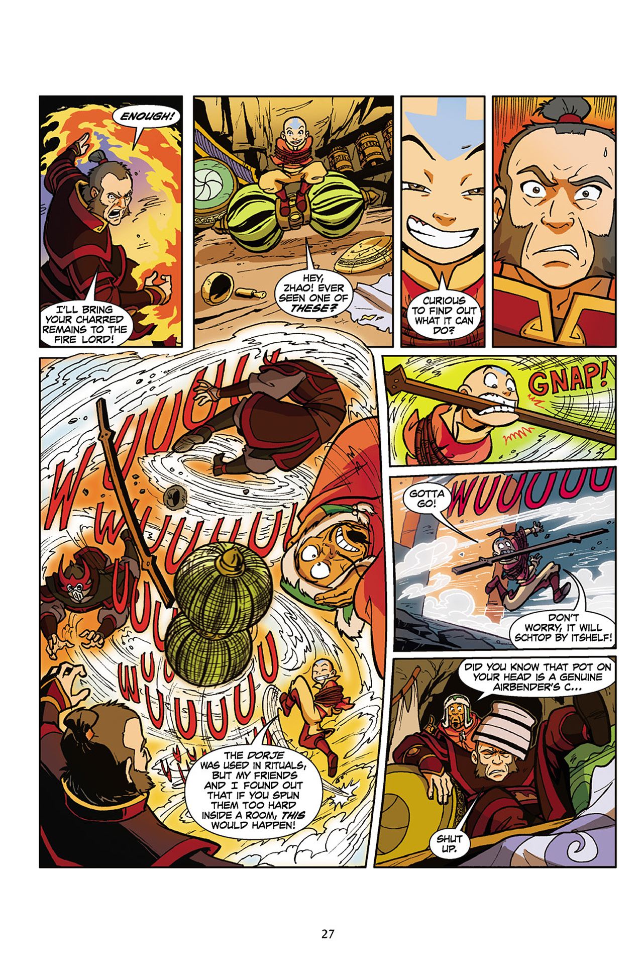Read online Nickelodeon Avatar: The Last Airbender - The Lost Adventures comic -  Issue # Full - 28