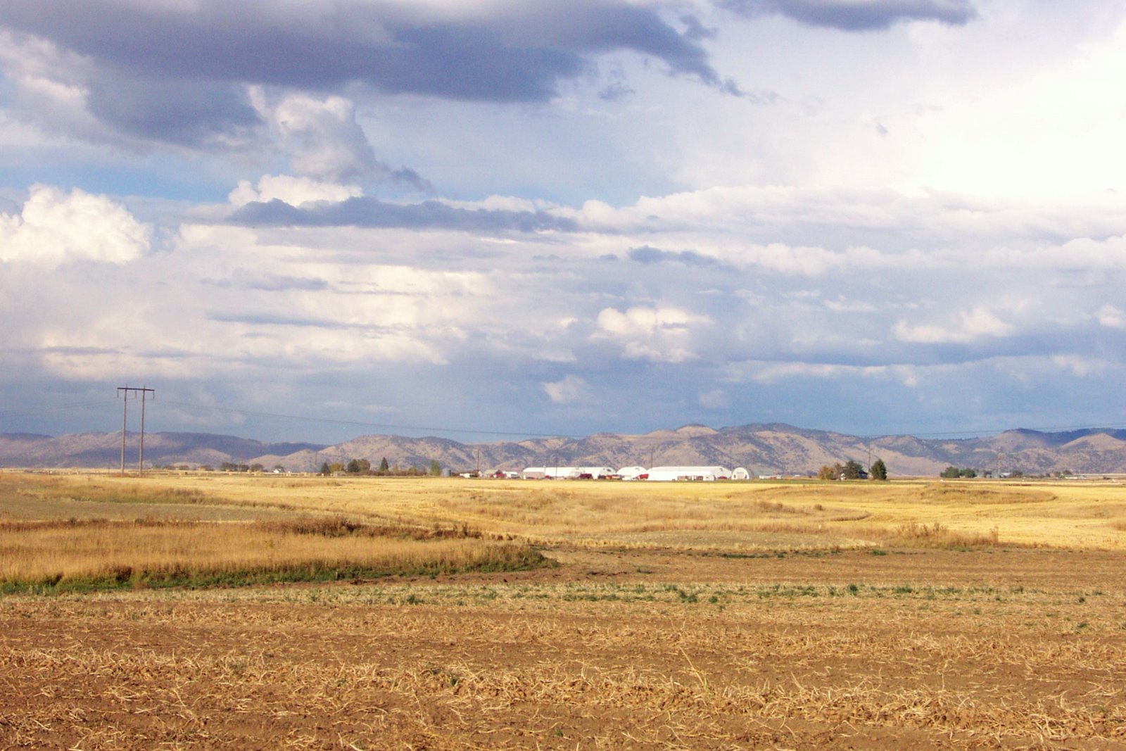 Farms Bancroft, Idaho Distant view of Farms