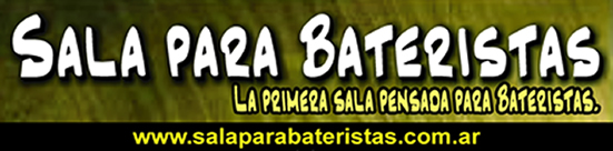 Sala para Bateristas