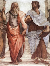 Plato and Aristotle, by Raphael/Platón y Aristóteles, por Rafael.