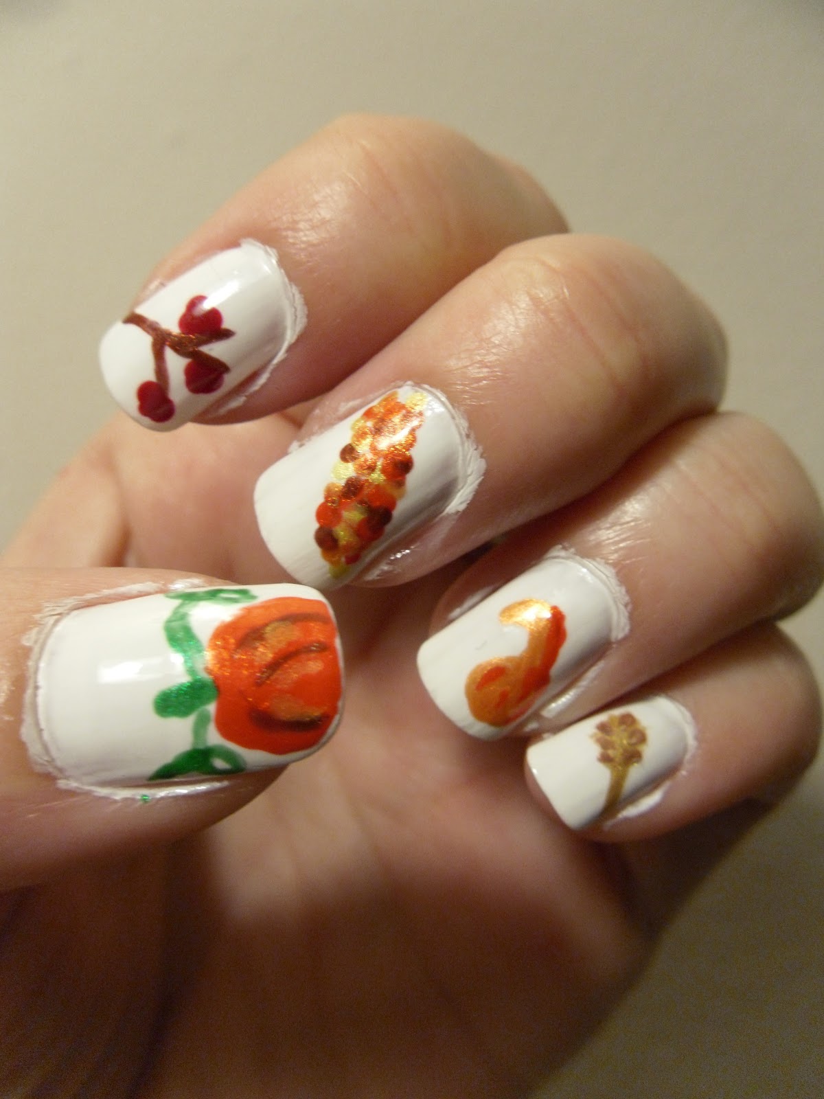 thanksgiving nails