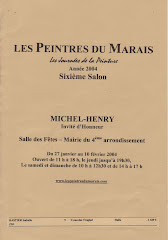 2004 - 6ème Salon des Peintres du Marais