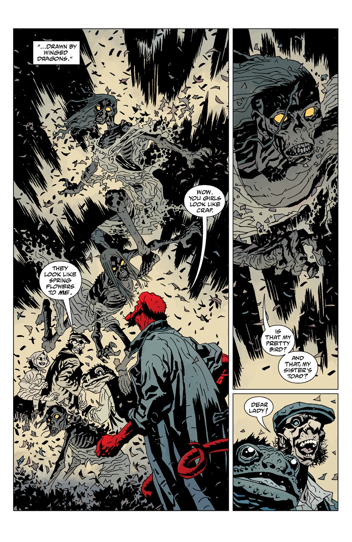 Read online Hellboy: Darkness Calls comic -  Issue # TPB - 37