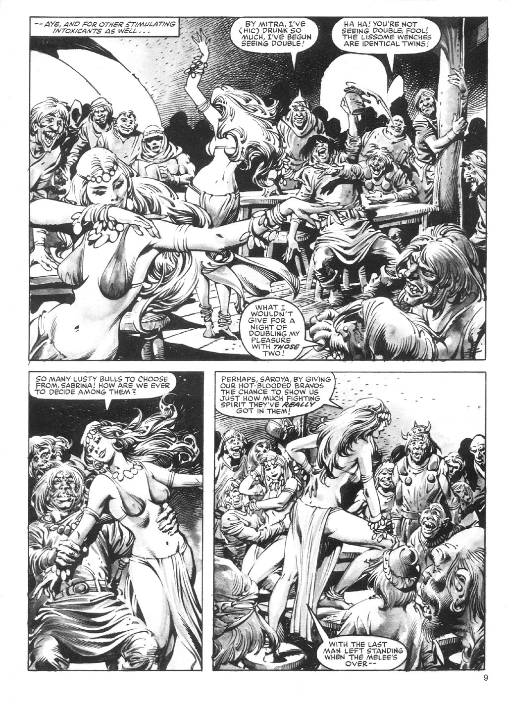 The Savage Sword Of Conan issue 88 - Page 9