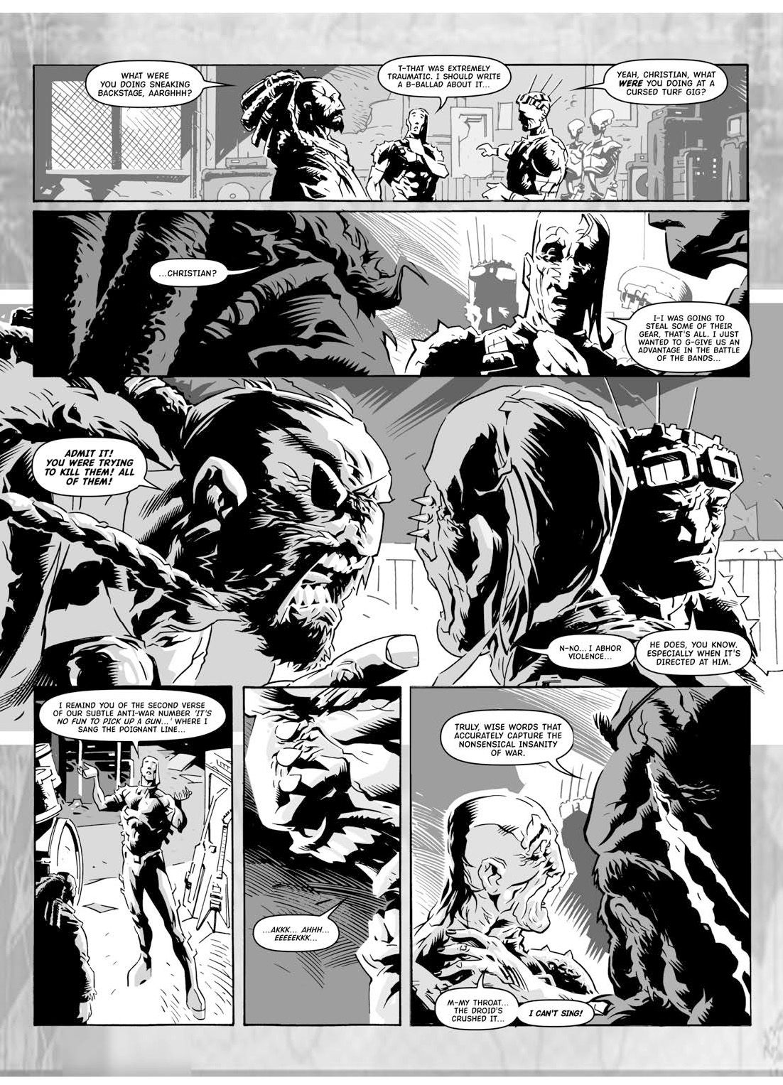 Read online Mega-City Undercover comic -  Issue # TPB 1 - 137