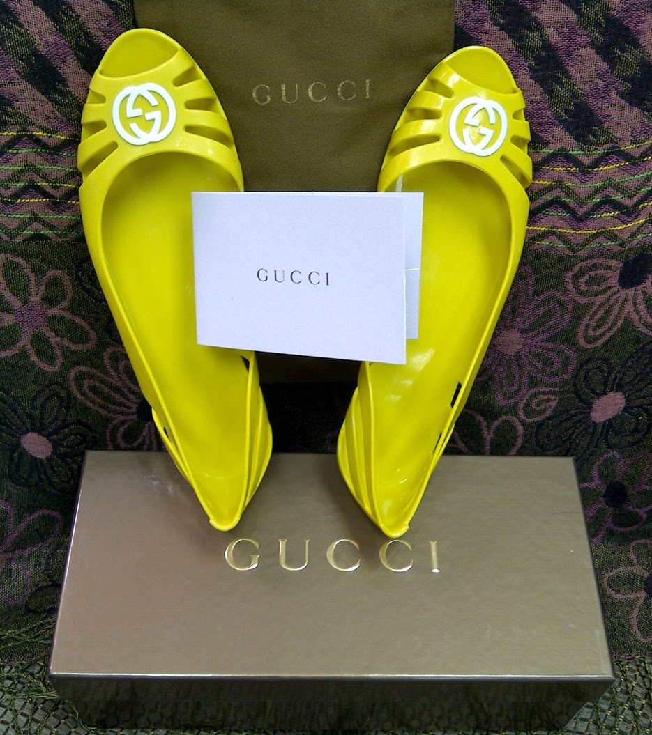 mslvoe: Preloved Gucci Marola Jelly Shoes