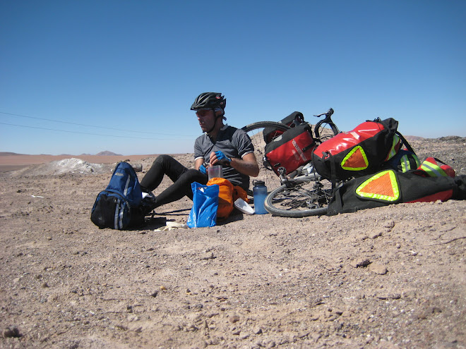 Taking a break in the Atacama Desert