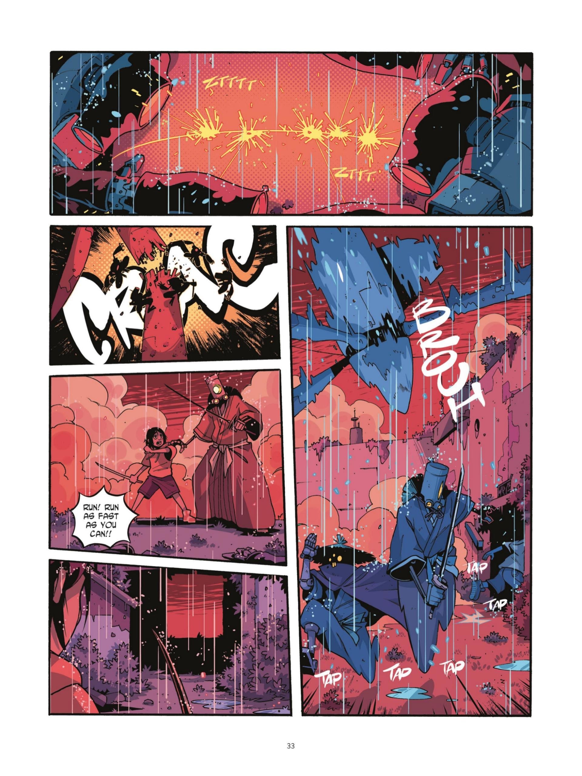 Read online Yojimbot (2021) comic -  Issue #3 - 33