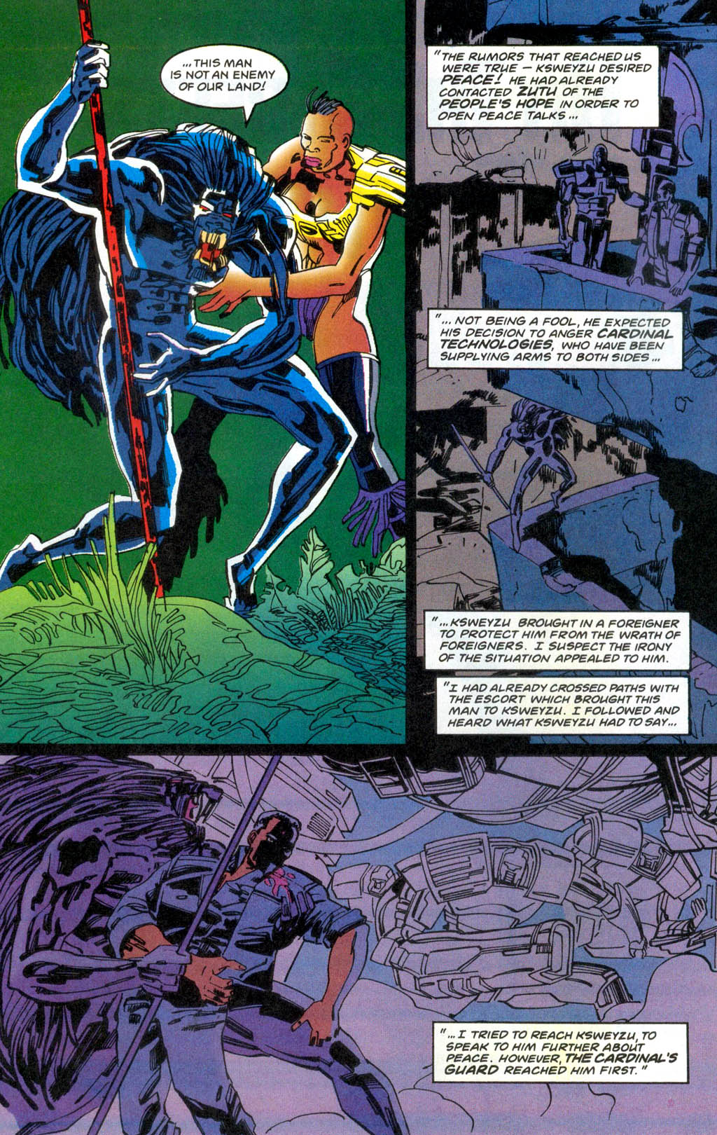 Read online Black Axe comic -  Issue #6 - 9
