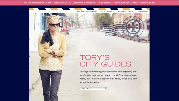 Touring Tory Burch's City Guide | it's my darlin'