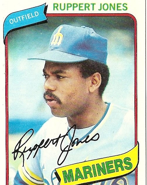 1980 Topps Baseball: #78 Ruppert Jones