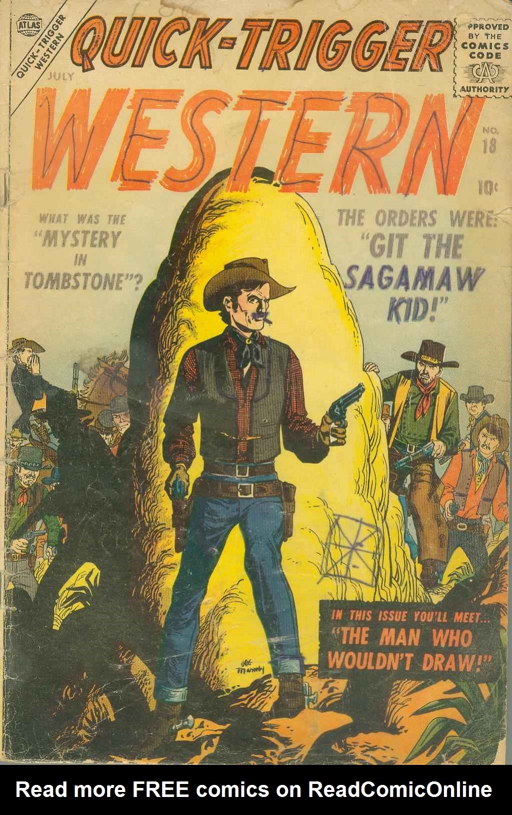 Read online Quick-Trigger Western comic -  Issue #18 - 1