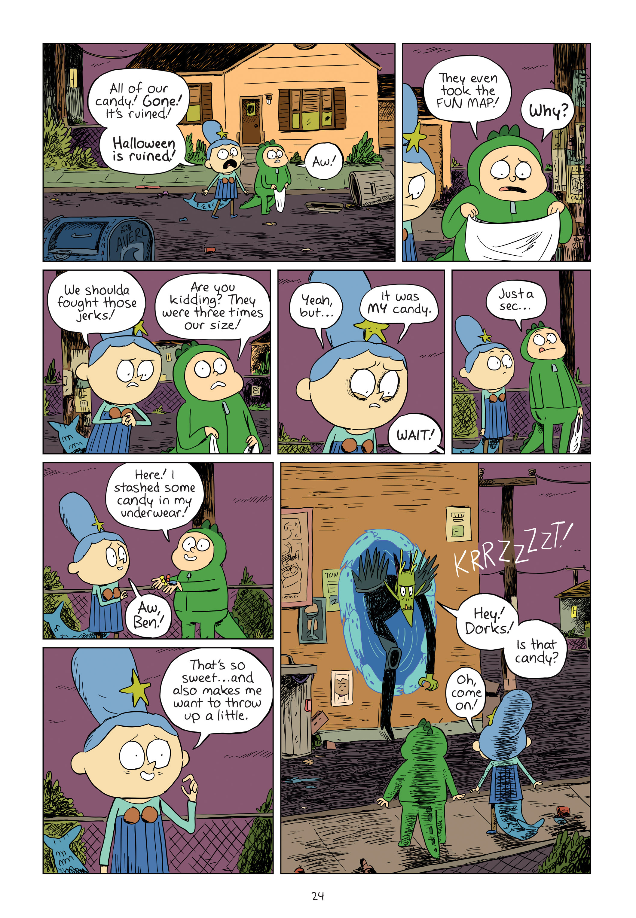 Read online Costume Quest: Invasion of the Candy Snatchers comic -  Issue # Full - 24