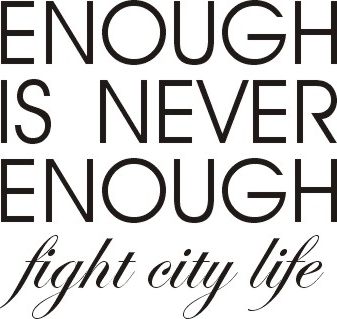 fight city life.