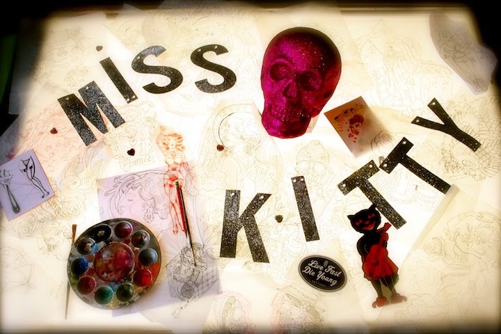 Miss Kitty...Tattoos, Art and Happenings
