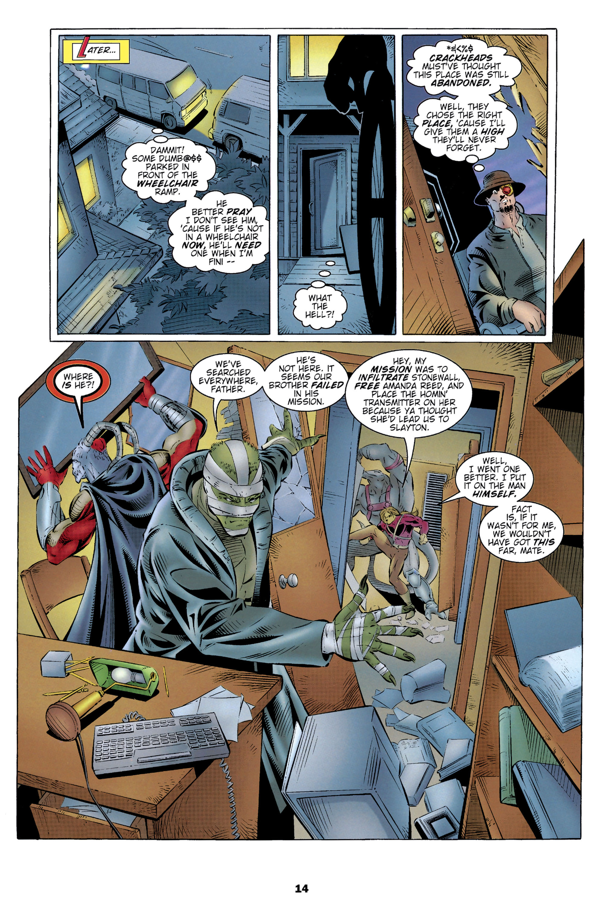 Read online Backlash comic -  Issue #10 - 15