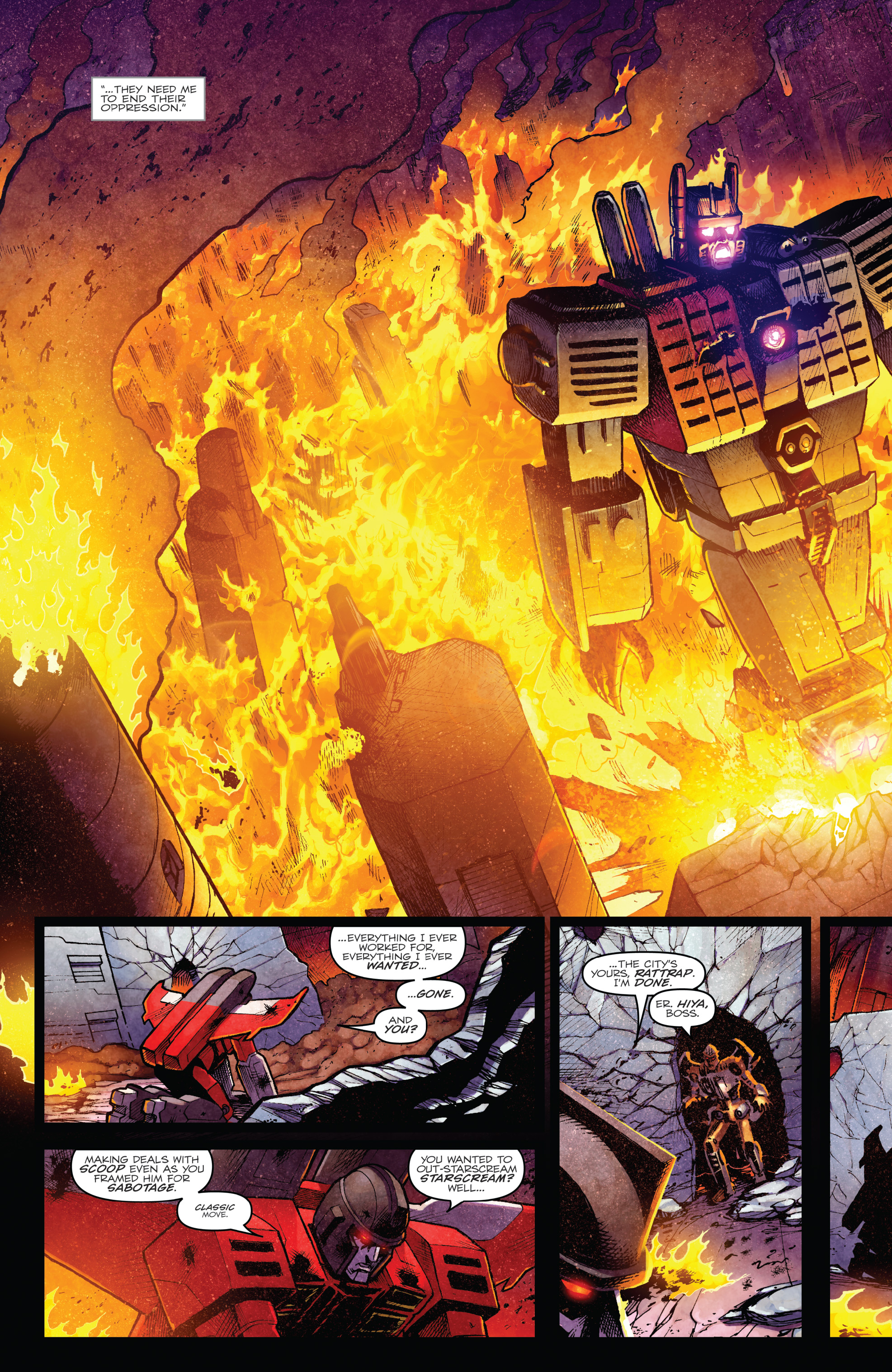 Read online The Transformers: Dark Cybertron Finale comic -  Issue # Full - 31