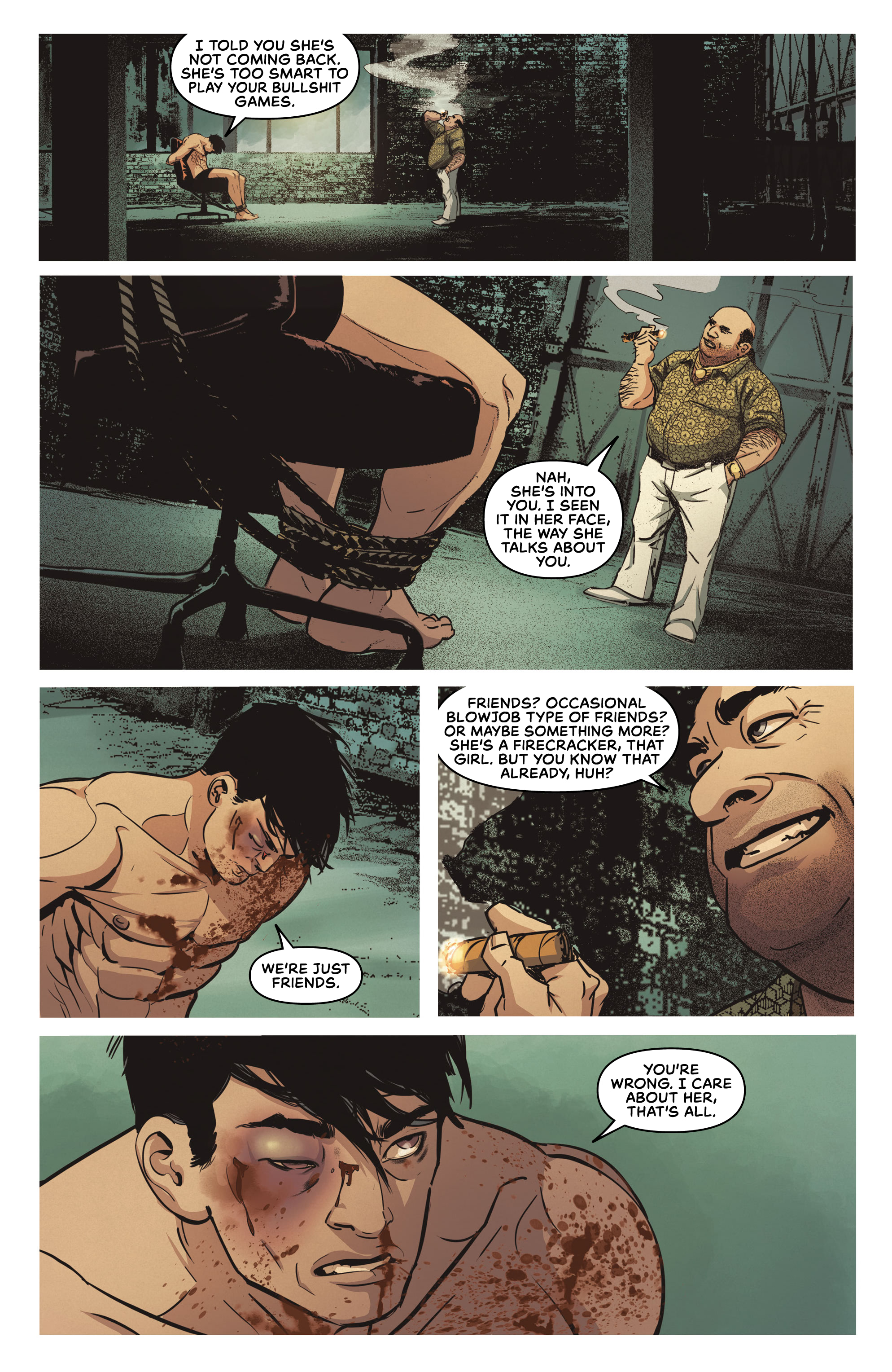 Read online Hit Me comic -  Issue #4 - 12