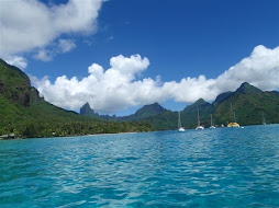 anchorage in Moorea