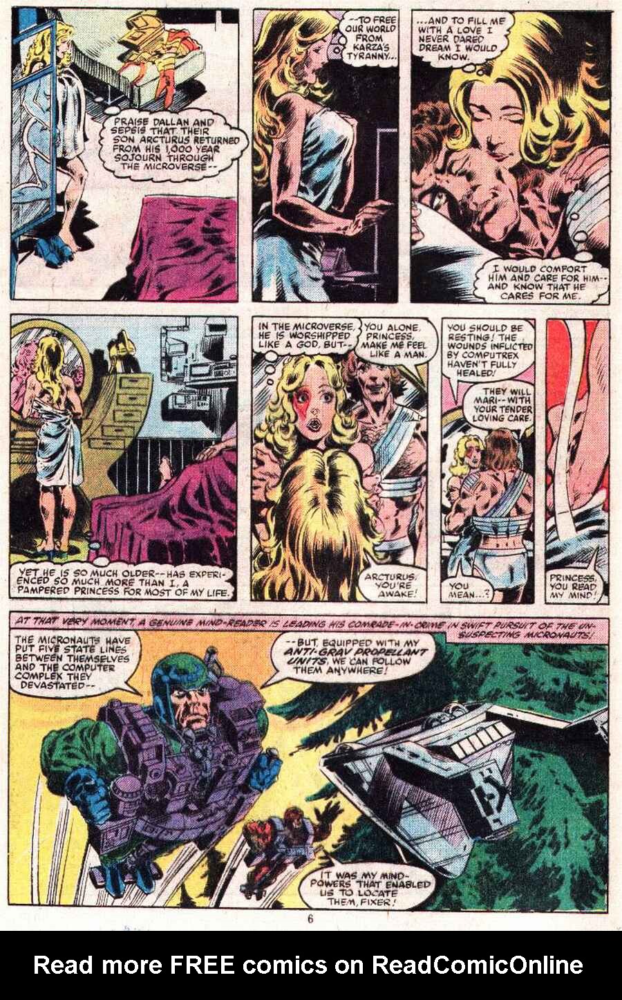 Read online Micronauts (1979) comic -  Issue #25 - 6