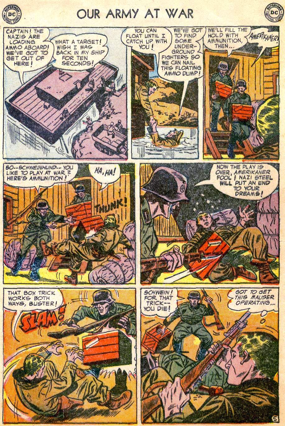 Read online Our Army at War (1952) comic -  Issue #31 - 32