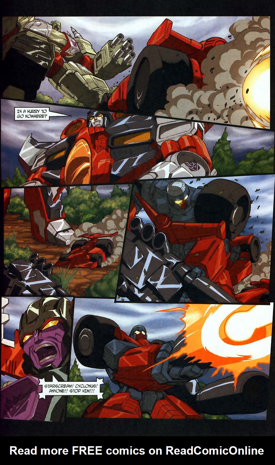 Read online Transformers Armada: Free Comic Book Day Edition comic -  Issue # Full - 22