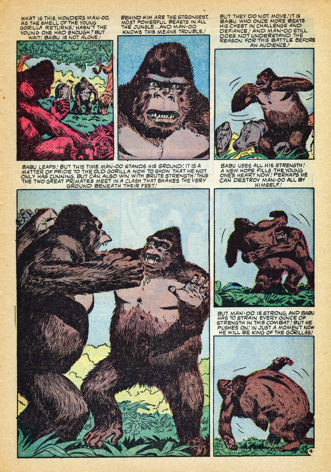 Read online Jungle Action (1954) comic -  Issue #5 - 23