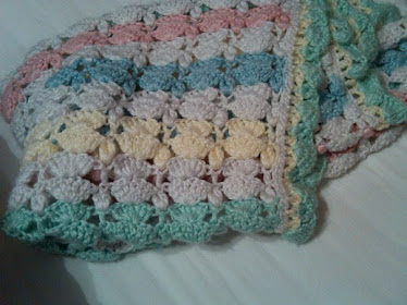 Crocheted Baby Blankets- Can do different colors!