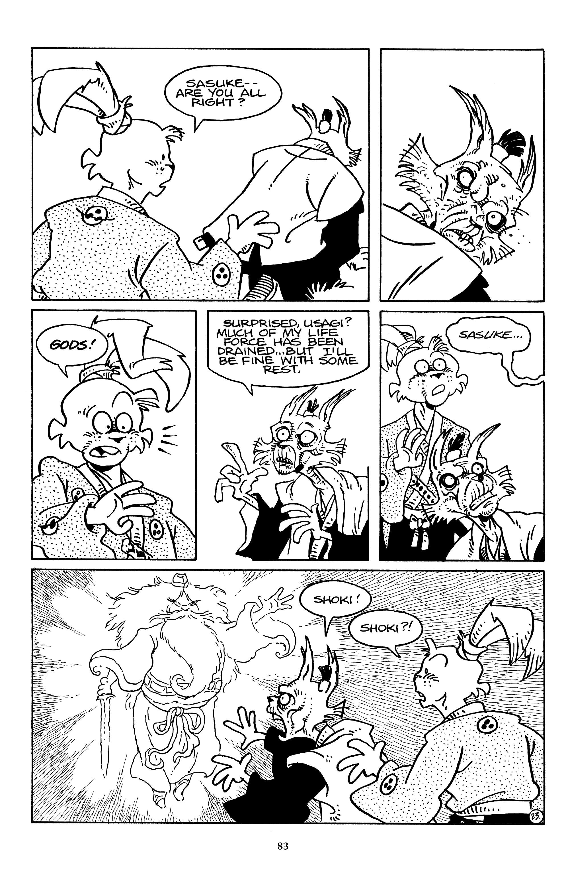 Read online The Usagi Yojimbo Saga (2021) comic -  Issue # TPB 7 (Part 1) - 80