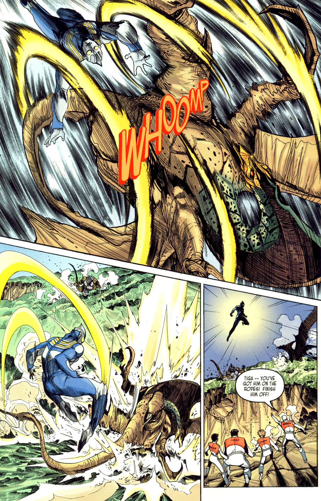Read online Ultraman Tiga comic -  Issue #3 - 22