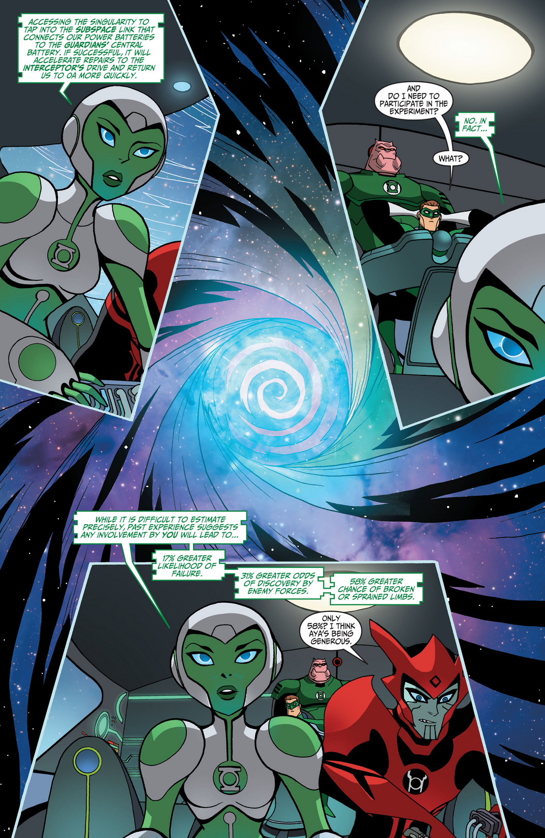 Read online Green Lantern: The Animated Series comic -  Issue #8 - 3