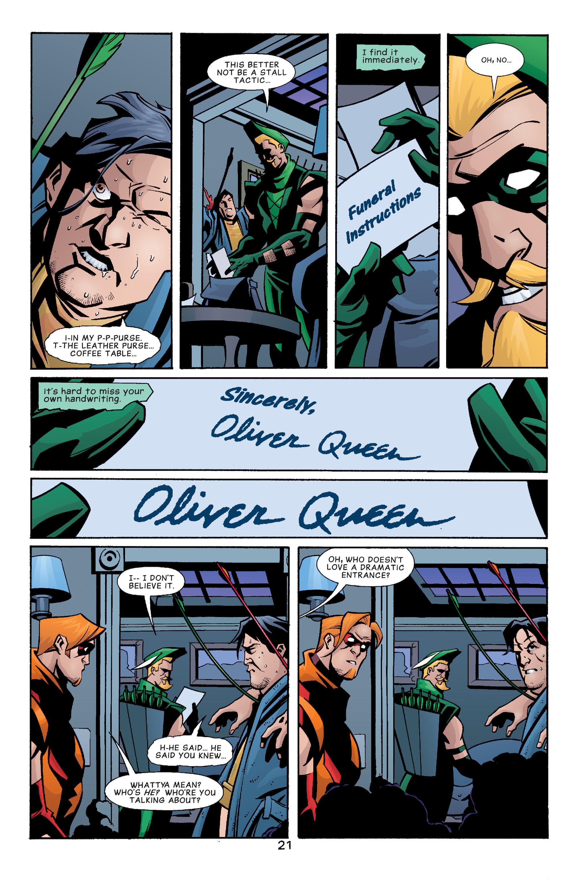 Read online Green Arrow (2001) comic -  Issue #16 - 22