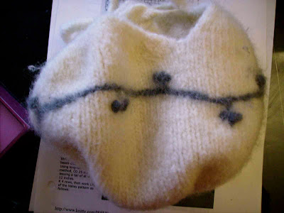 The Dumpling Bag by SheKnits - Cute Knitted &amp; Felted Bag from Fall