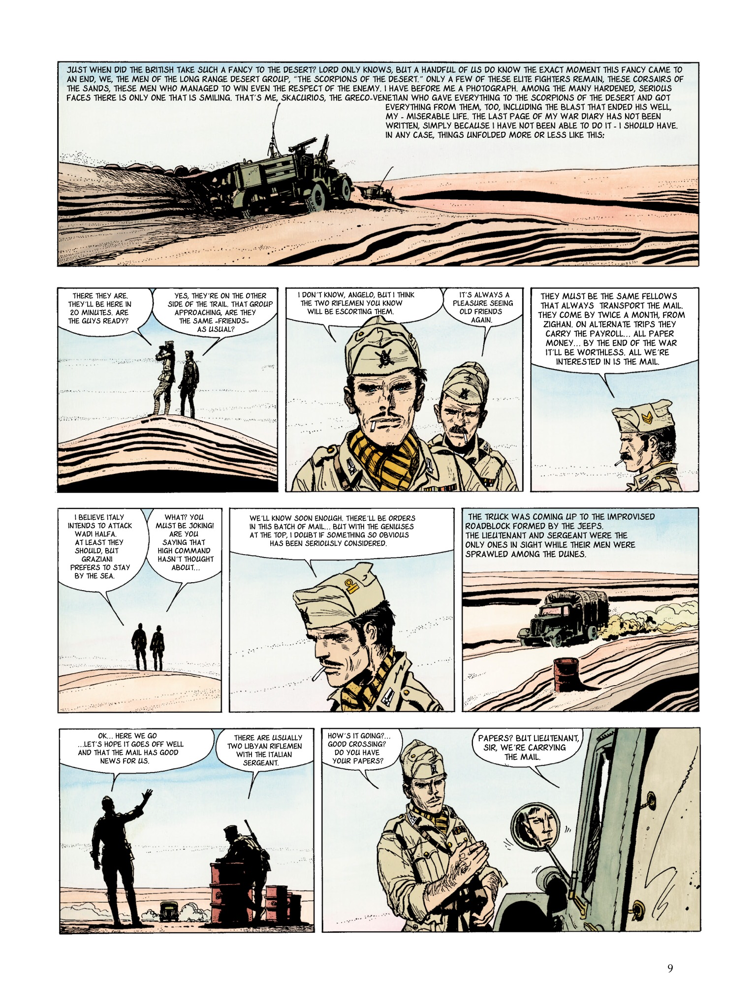 Read online The Scorpions of the Desert comic -  Issue #1 - 9