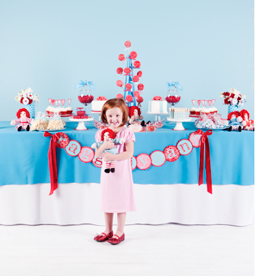 Kara s Party Ideas Raggedy Ann Birthday Party  - 33
