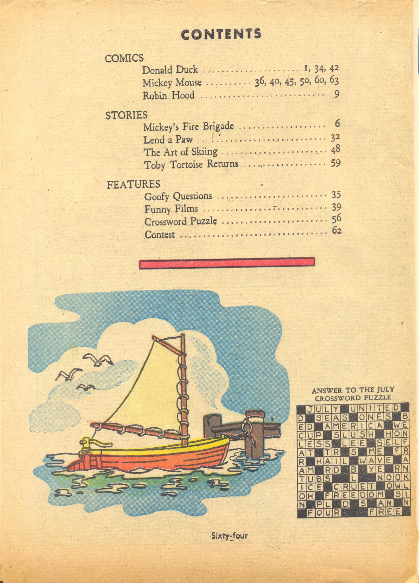 Read online Walt Disney's Comics and Stories comic -  Issue #11 - 66