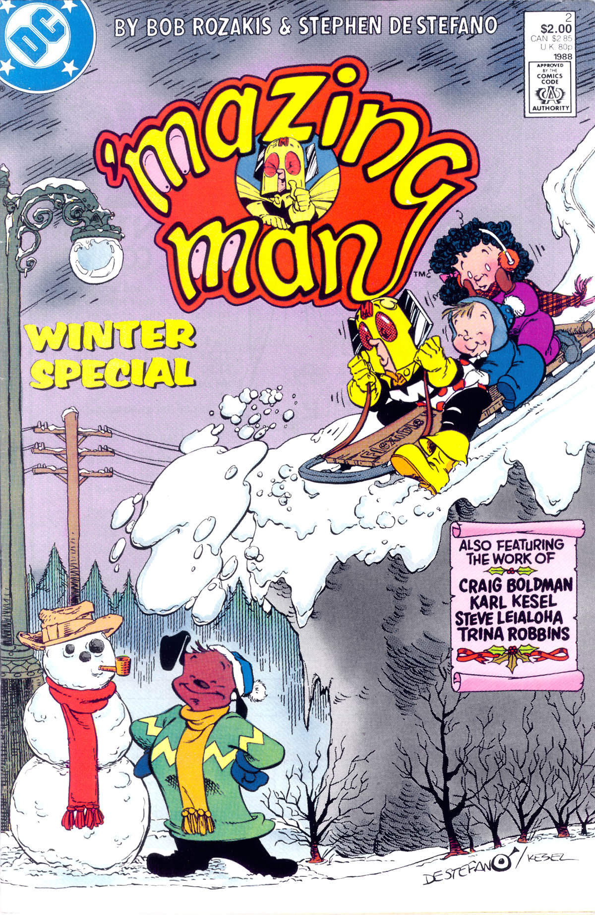 Read online 'Mazing Man comic -  Issue # Special 2 - 1