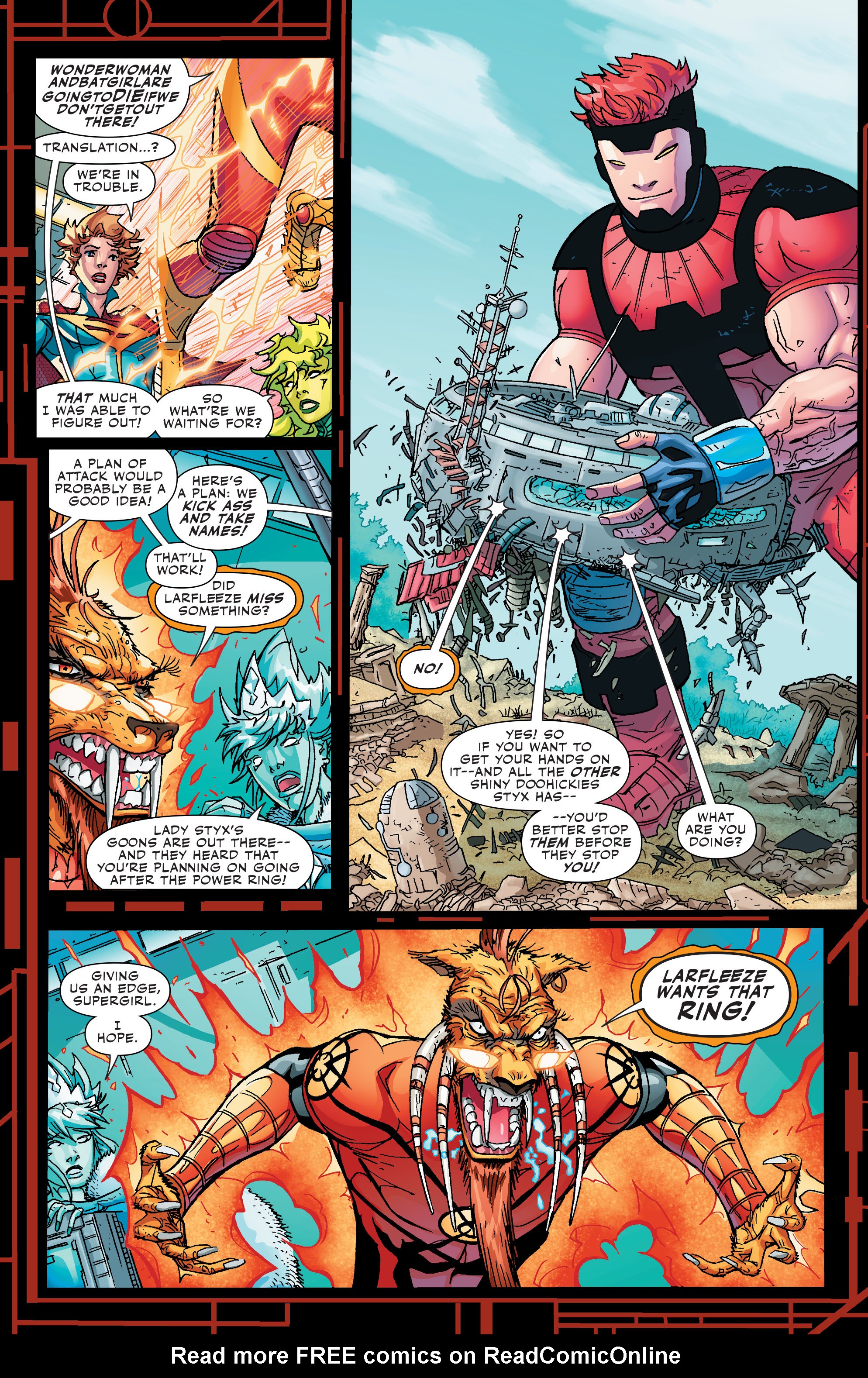 Read online Justice League 3001 comic -  Issue #11 - 15