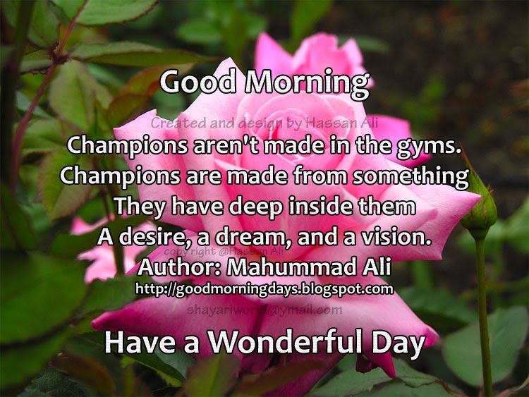 Self Improving Inspiring Quotes: Good Morning Quotes for 12-05-2010