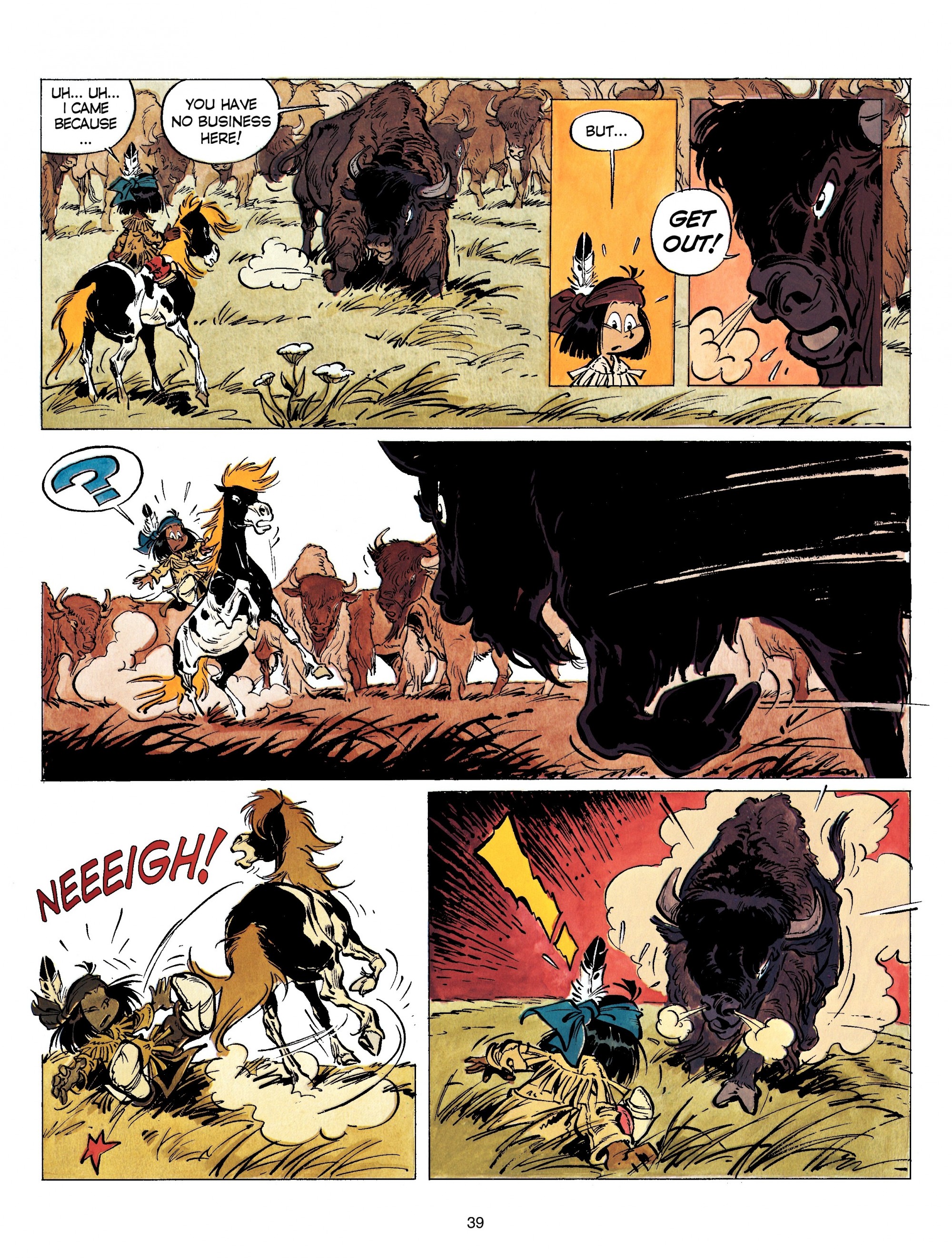 Read online Yakari comic -  Issue #2 - 39