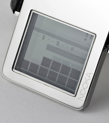 Nooka ZAZ Watch Translucent See-Thru Display - Your Skin Provides the Contrast To Read the Time!