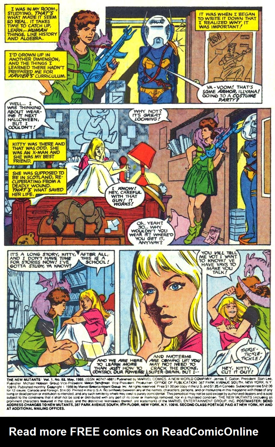 The New Mutants Issue #63 #70 - English 2