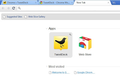TweetDeck in Google Chrome