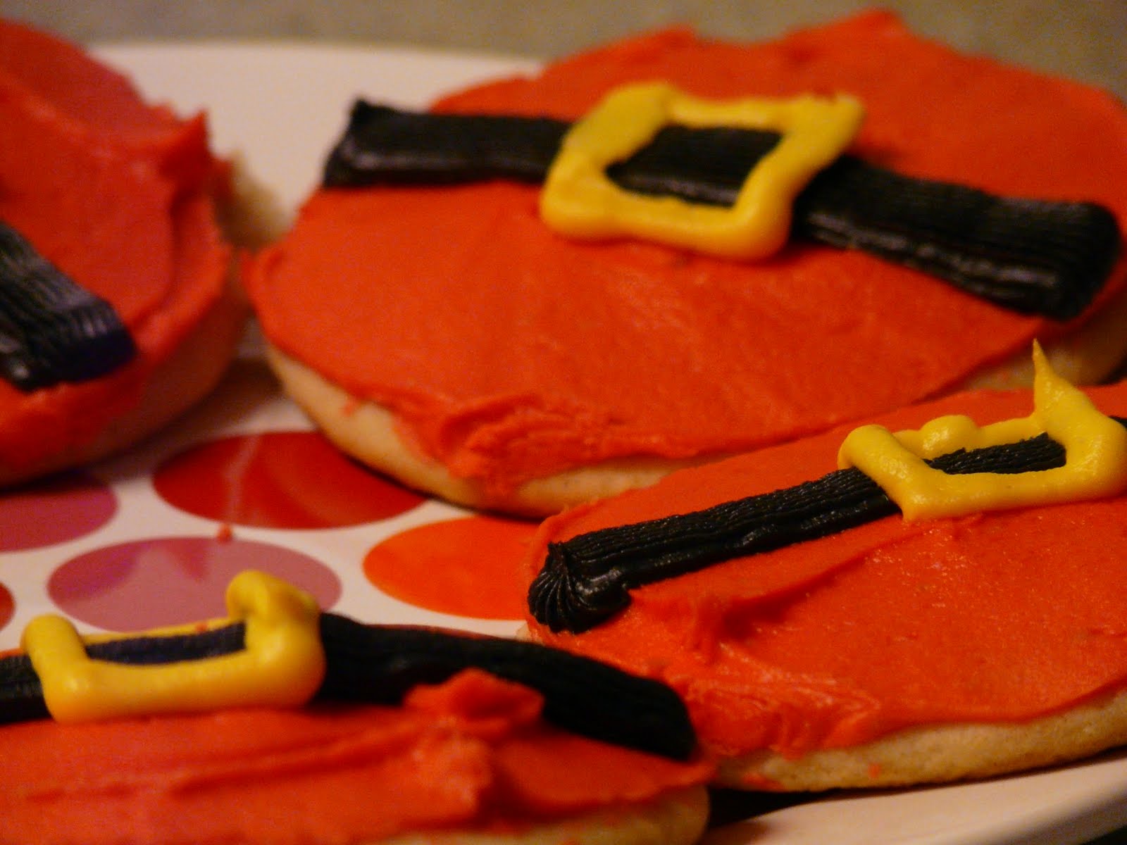 Anna's Cookie Project: Christmas Santa Cookies