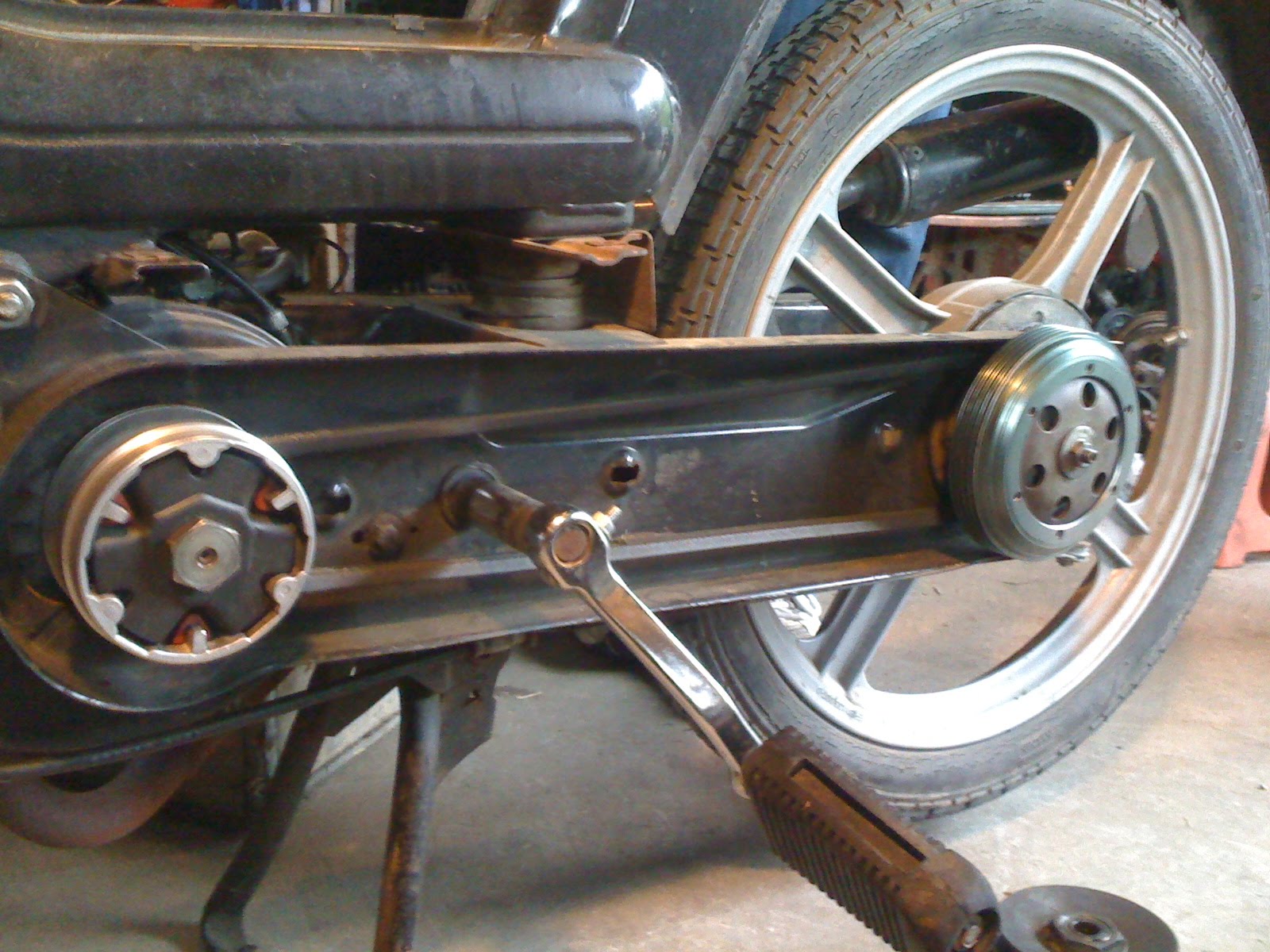 That'll Work Get a grip, Home made pro Vespa Clutches